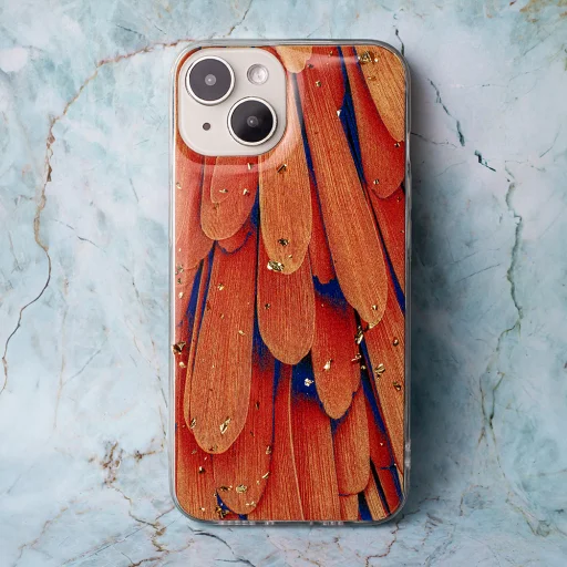 Gold Glam tok Samsung Galaxy A54 5G narancs - 6