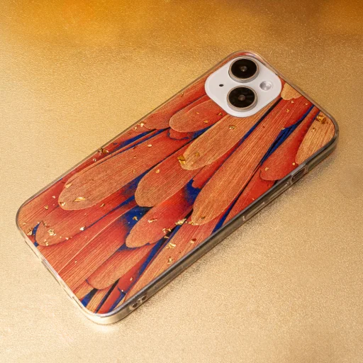 Gold Glam tok Samsung Galaxy A54 5G narancs - 9