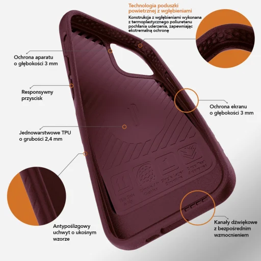 Ugly Rubber L tok iPhone 15 Plus 6,7"-hez fekete - 9