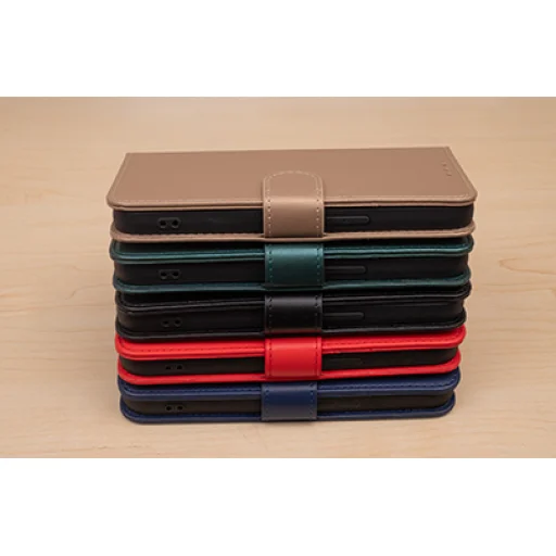 Klasszikus fliptok iPhone 16 Plus 6,7" fekete tok - 20