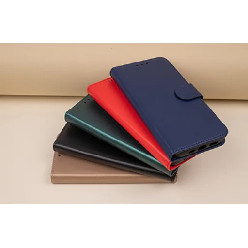 Klasszikus fliptok iPhone 16 Plus 6,7" fekete tok - 21