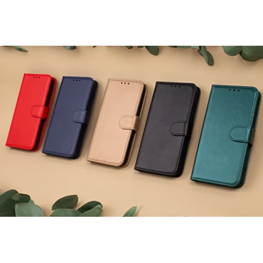 Klasszikus fliptok iPhone 16 Plus 6,7" fekete tok - 19