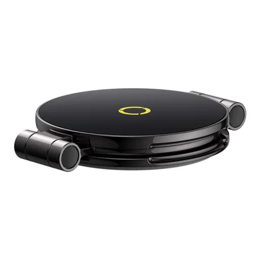 Baseus MagPro Series II Mágneses Autós Tartó Ragasztható Változat Kozmikus Fekete - 2