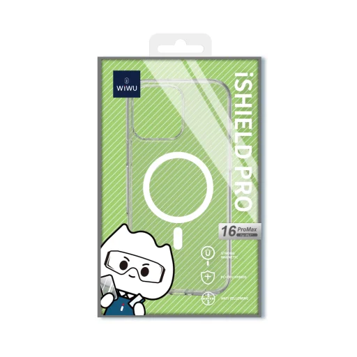 WIWU Magsafe iShield Pro iPhone 16 6,1" tok MCC-101 átlátszó - 2