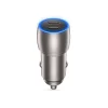 XO autós töltő CC51 PD 40W 2x USB-C szürke thumbnail