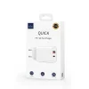 WIWU falitöltő Wi-U002 PD + QC 20W 1x USB 1x USB-C fehér thumbnail
