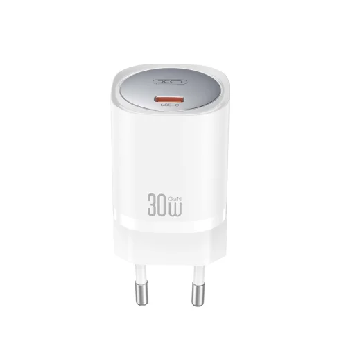 XO fali töltő CE20 PD 30W 1x USB-C fehér + kábel USB-C - USB-C - 2