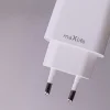 Maxlife MXTC-06-20AC PD QC töltő 1x USB-C 1x USB 20W fehér + USB-C - Lightning kábel 20W thumbnail