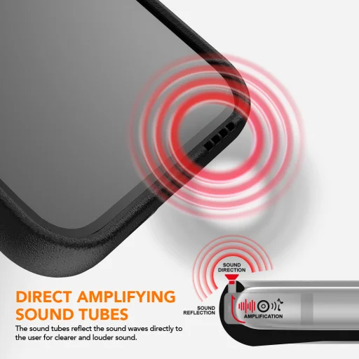 Ugly Rubber L tok iPhone 15 Pro Max 6,7" fekete tok - 12