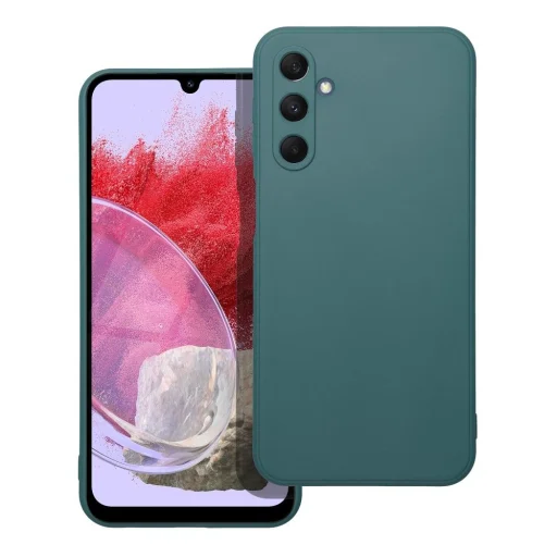 MATT tok Samsung M34 sötétzöld tok - 1