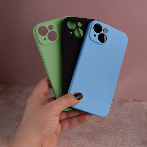 Solid szilikon tok Samsung Galaxy A23 5G világoskék - 10