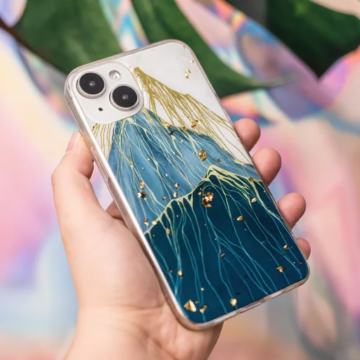 Gold Glam tok Samsung Galaxy A25 5G (global) mountain - 12