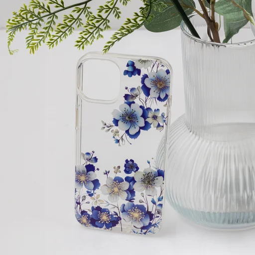 IMD nyomtatott tok iPhone 16 Plus 6,7" virágos - 5