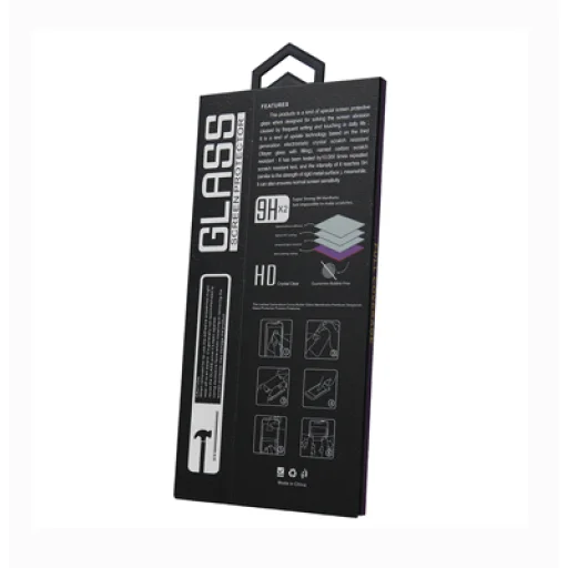 OG Prémium Edzett Üveg Honor 200 Lite 5G (Globális) fekete keret üvegfólia - 6