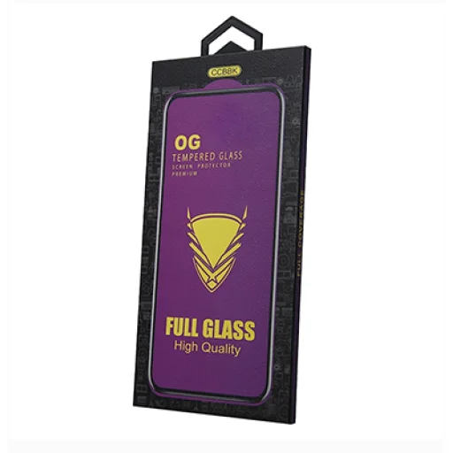 OG Prémium Edzett Üveg Honor 200 Lite 5G (Globális) fekete keret üvegfólia - 4