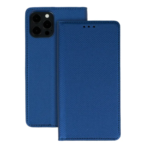Fliptok MÁGNESES TOK XIAOMI REDMI NOTE 13 PRO 5G SÖTÉTKÉK - 1