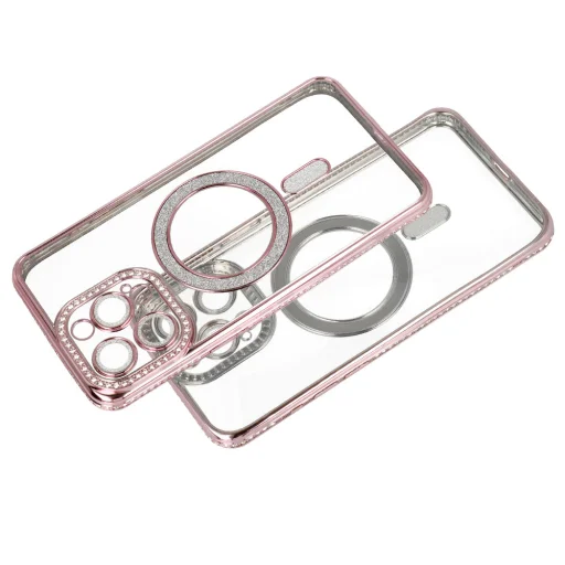  iPhone 17 Pro Pink Bling MagSafe tok - 5