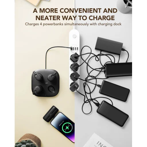 VEGER powerbank Pogo szett 4 x 5000 mAh fekete - 11