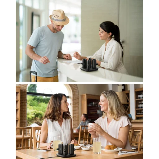 VEGER powerbank Pogo szett 4 x 5000 mAh fekete - 8