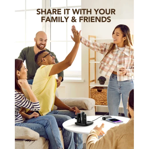 VEGER powerbank Pogo szett 4 x 5000 mAh fekete - 10