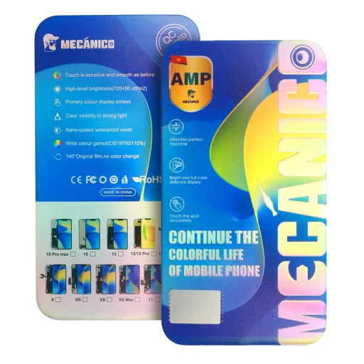 Mecanico LCD Kijelző Incell iPhone X fekete kerettel - 3