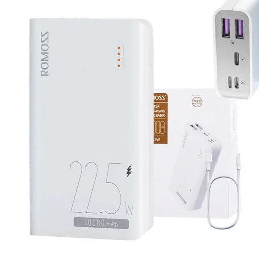 Romoss SENSE4SF Powerbank, 10000mAh, 22.5W (fehér) - 2