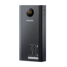Romoss PEA30 Powerbank, 30000mAh (fekete)