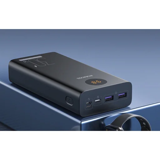 Romoss PEA30 Powerbank, 30000mAh (fekete) - 7