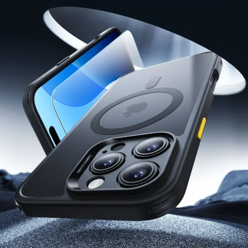  iPhone 16 Pro Max Matt Fekete Esr Classic Pro Készlet Halolock Magsafe tok - 2