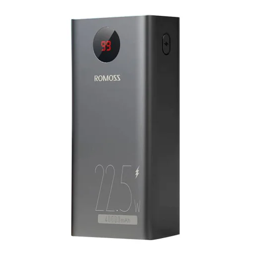 Romoss PEA40PF Powerbank, 40000mAh, 22.5W (fekete) - 2