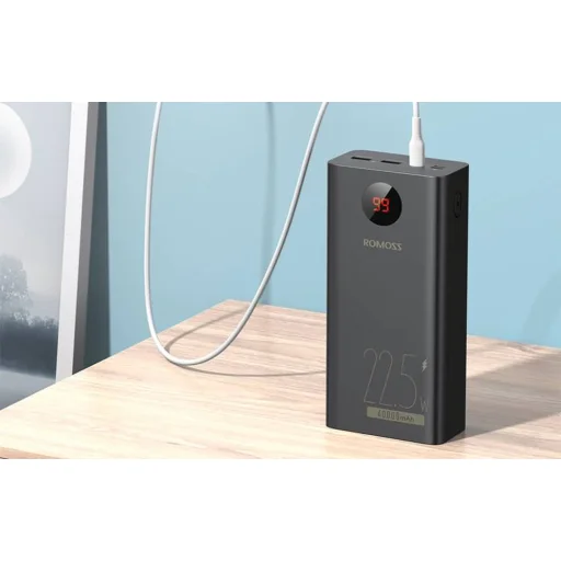 Romoss PEA40PF Powerbank, 40000mAh, 22.5W (fekete) - 5