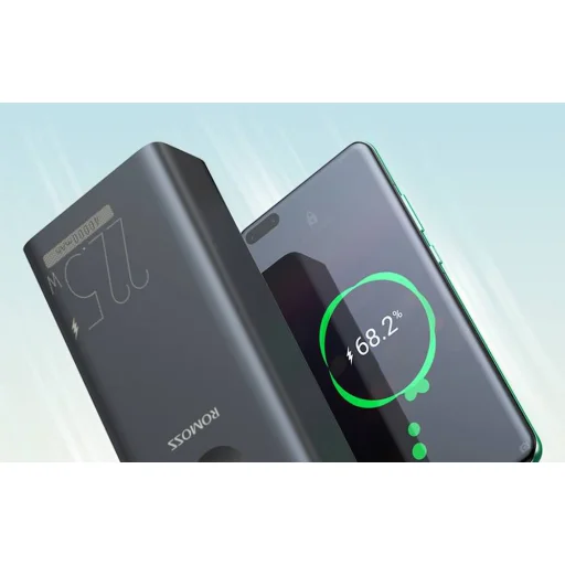 Romoss PEA40PF Powerbank, 40000mAh, 22.5W (fekete) - 7
