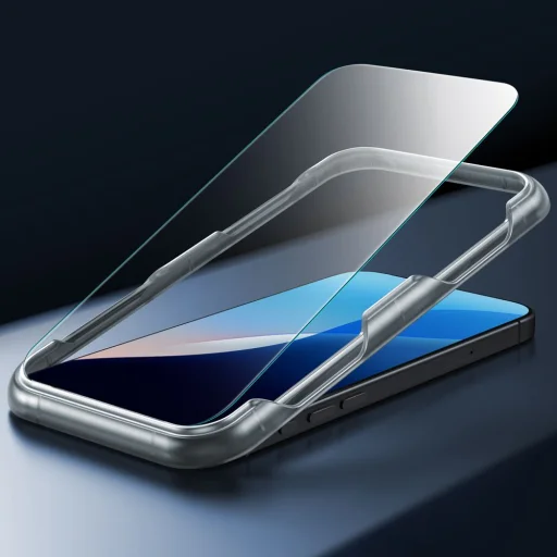  iPhone 16 Pro Átlátszó ESR Classic Pro Set Halolock MagSafe tok - 8