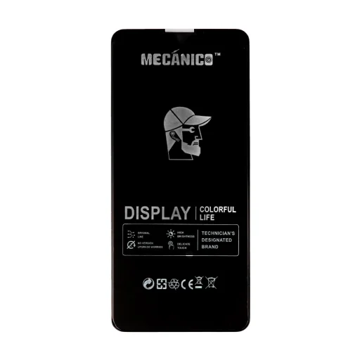 Mecanico LCD Kijelző T2O Samsung Galaxy A32 4G fekete kerettel - 1