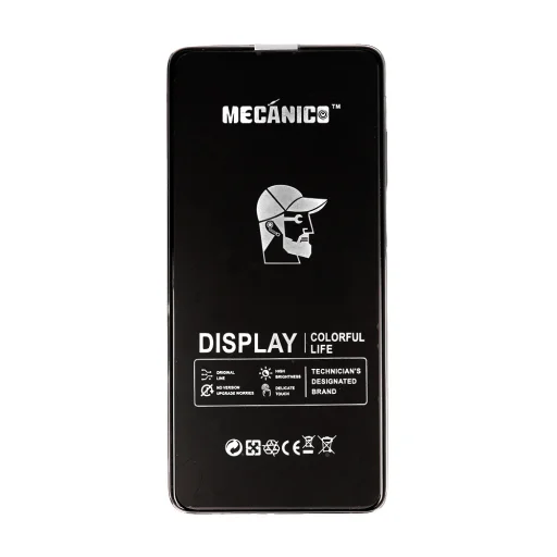 Mecanico LCD Kijelző T2O Samsung Galaxy A72 4G fekete kerettel - 1
