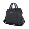Guess PU 4G Triangle Logo laptop táska 13-15" Fekete thumbnail