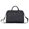 Guess PU 4G Triangle Logo laptop táska 13-15" Fekete thumbnail