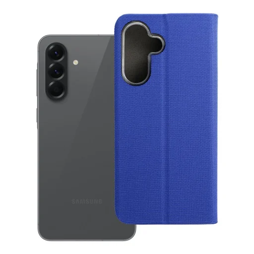  SAMSUNG A56 5G világoskék SENSITIVE fliptok - 13