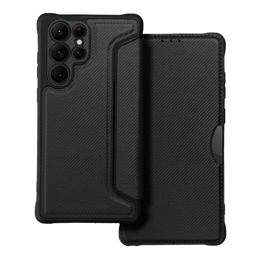RAZOR fliptok Samsung Galaxy S22 Ultra fekete - 1