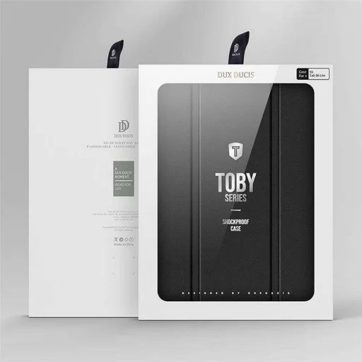 DUX DUCIS tok TOBY tolltartóval a SAMSUNG Tab S6 Lite-hoz (P610/P613/P615/P619) fekete - 2