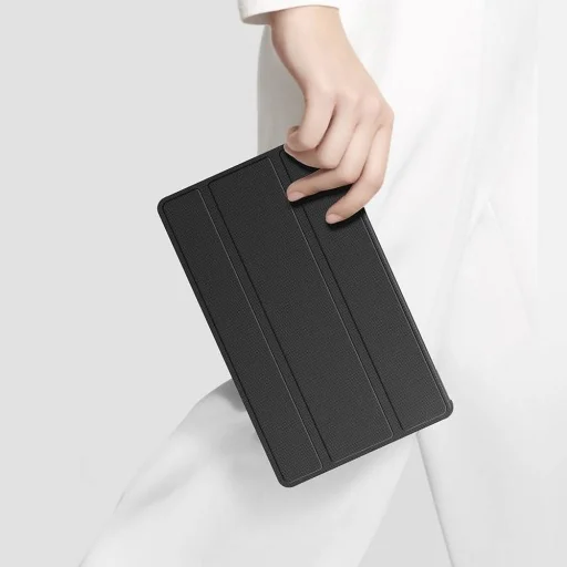 DUX DUCIS Toby fliptok ceruzatárolóval Samsung Galaxy TAB A7 Lite 8.4 T220/T225 fekete tok - 5