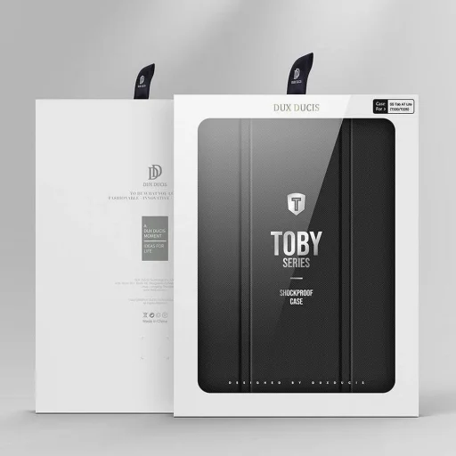 DUX DUCIS Toby fliptok ceruzatárolóval Samsung Galaxy TAB A7 Lite 8.4 T220/T225 fekete tok - 3