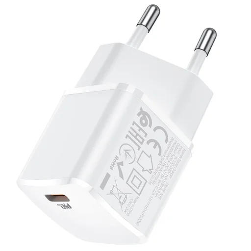 HOCO travel charger Type C PD 20W N10 fehér - 5