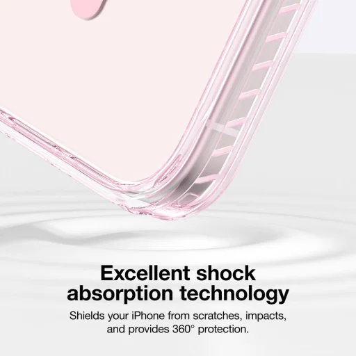 Amazing Thing Titan Pro Mag Ring Grip tok 10FT IP166.7TRPK iPhone 16 Plus pink - 8