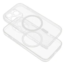 CLEAR MAG COVER tok kameravédelemmel és MagSafe kompatibilitással IPHONE 16 Pro Max készülékhez, átlátszó csillogó tok