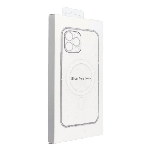 CLEAR MAG tok kameravédelemmel, MagSafe kompatibilis, IPHONE 16 PRO átlátszó csillám - 4