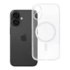 Puzdro CLEAR MAG COVER s ochranou fotoaparátu, kompatibilné s MagSafe pre IPHONE 16, transparentné trblietavé thumbnail