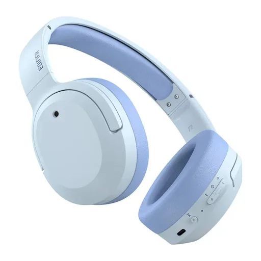 Edifier W820NB Plus Vezeték nélküli fejhallgató, ANC (Világos kék) - 5
