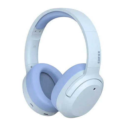 Edifier W820NB Plus Vezeték nélküli fejhallgató, ANC (Világos kék) - 1