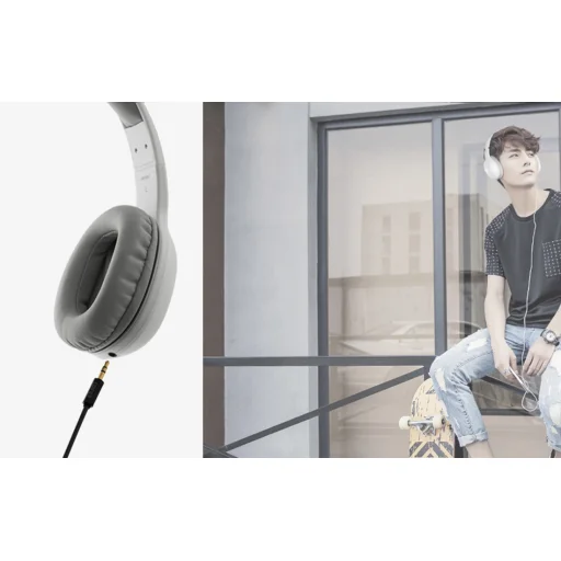 Edifier W800BT Plus, aptX vezeték nélküli fejhallgató (fehér) - 8